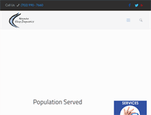 Tablet Screenshot of nevadasleep.com